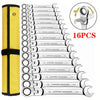 Set di chiavi combinate a cricchetto da 16 pezzi 6-23 mm