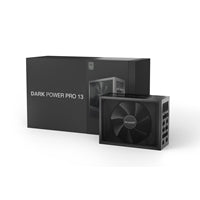 be quiet! Dark Power Pro 13 1300W PSU, 80 PLUS Titanium, ATX 3.0 PSU with full support for PCIe 5.0 GPUs and GPUs with 6+2 pin connectors, 10-year manufacturer’s warranty