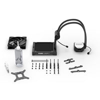 be quiet! Pure Loop 2 120mm AIO CPU Water Cooler, Universal Socket, 120mm Radiator, Pure Wings 3 120mm PWM high-speed fan, 2100RPM, ARGB, 3-year manufacturers warranty