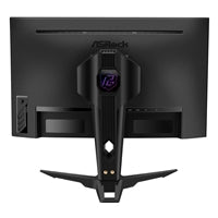 ASRock Phantom Gaming PG27QRT2A 27 Inch QHD (2560 x 1440) Curved (1500R) VA Gaming Monitor, 180Hz 1ms (MPRT) Response Time, 2 x HDMI 2.0, 1 x DisplayPort 1.4, with Speakers, Integrated Wi-Fi Antena (Compatible with Wi-Fi 4/5/6/6E/7)