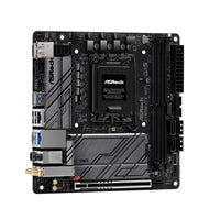 ASRock Z790M-ITX WiFi Intel 1700 Socket Motherboard, Mini-ITX, 2x DDR5 Slots, 2x M.2 Sockets, 2.5GbE + 1GbE LAN, Wi-Fi 6E, 1x DisplayPort / 1x HDMI Port