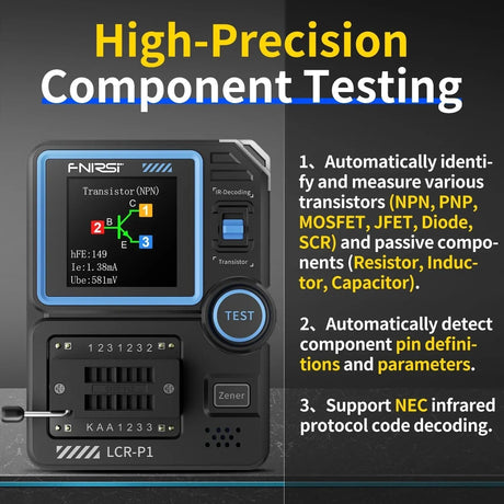 FNIRSI LCR-P1 Transistor Tester