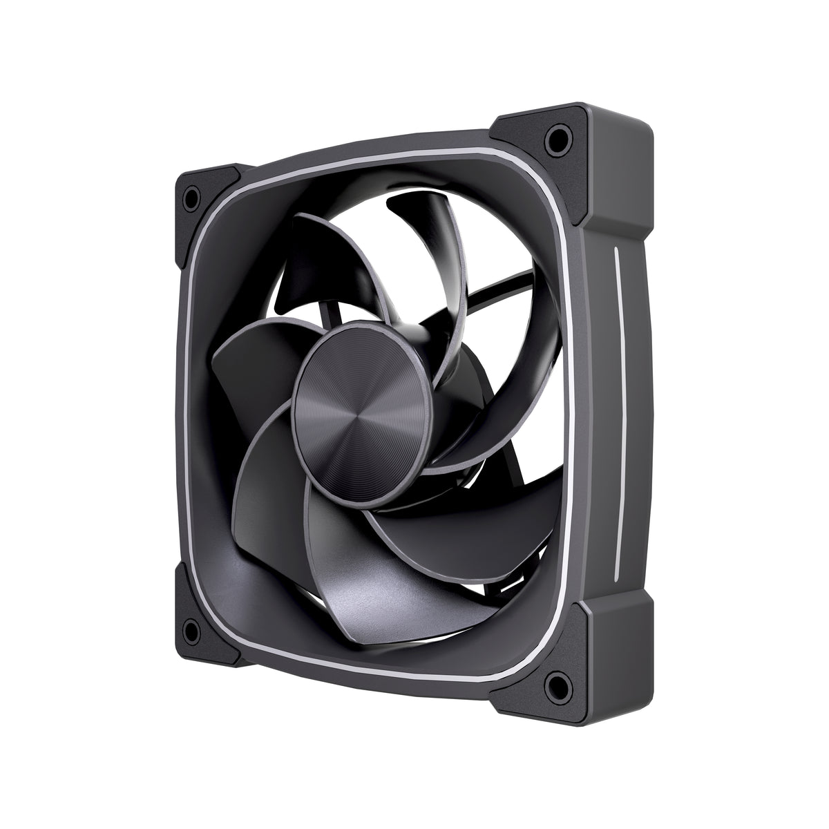 VIDA STEALTH REVERSE BLK ARGB FAN 120MM Computer case 12 cm Black 1 pc(s)