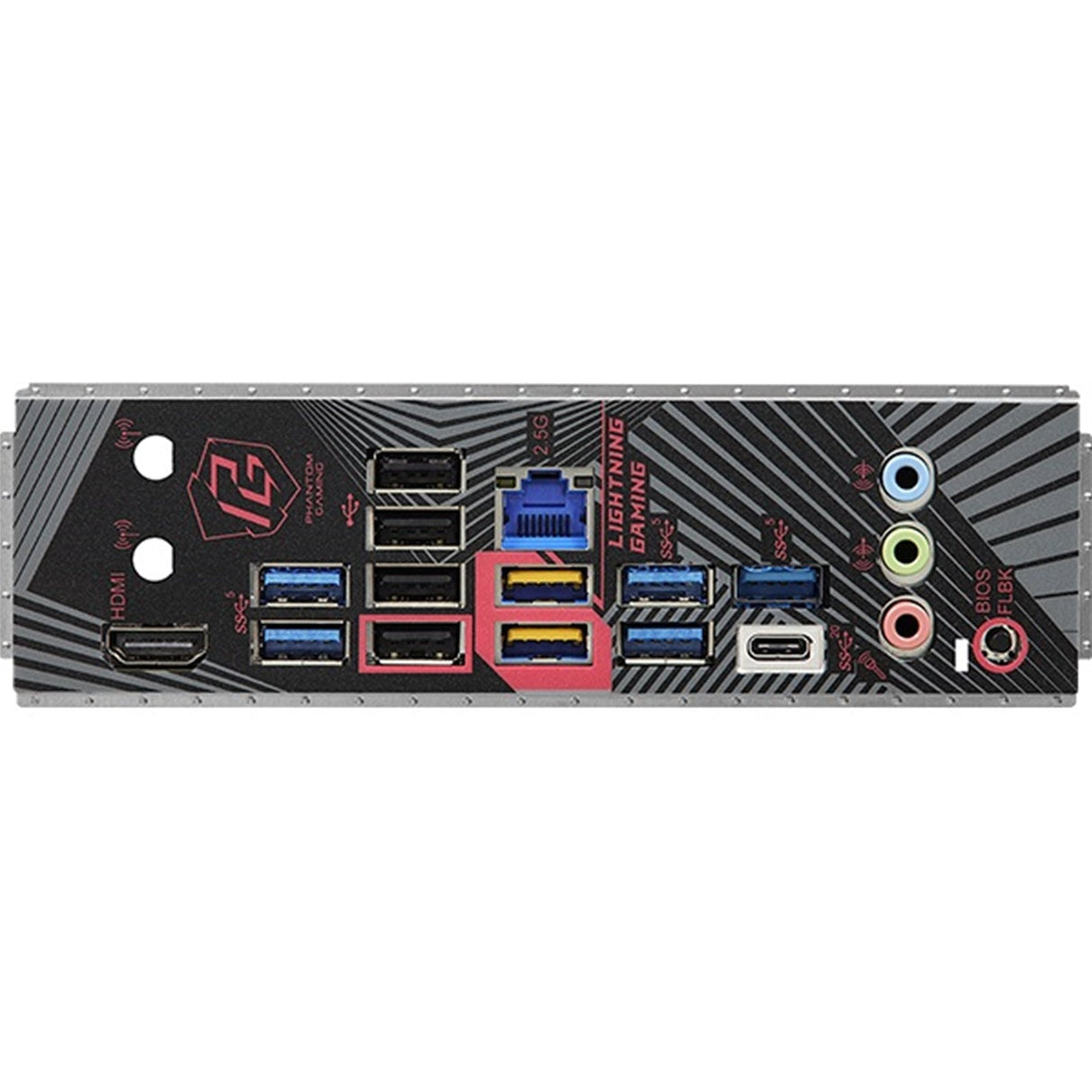 ASRock B650 PG Lightning AMD AM5 Socket Motherboard, ATX, 4x DDR5 Slots, 3x M.2 Sockets, Fitted I/O Shield, 2.5GbE LAN, 1x HDMI Port