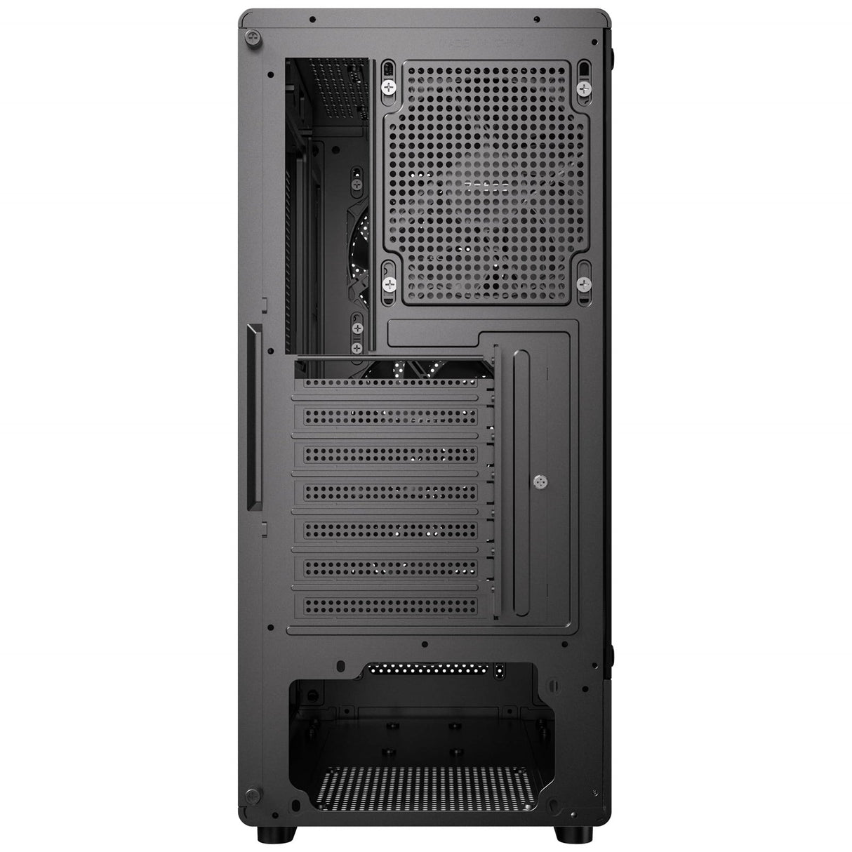 Antec VX310 ARGB Mid-Tower Gaming PC Case - Pre-Installed 4 x 120mm ARGB Fans, Tempered Glass Side Panel, High-Airflow Mesh Front - ATX/Micro-ATX/ITX