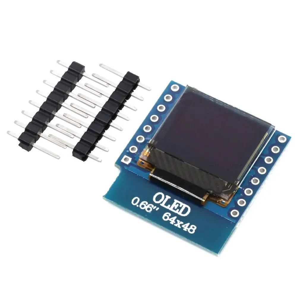 D1 Mini 0.66" OLED Display Module