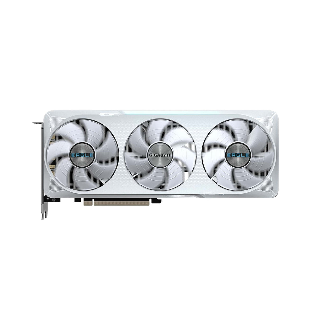 Gigabyte NVIDIA GeForce RTX 5070 EAGLE OC ICE SFF 12GB GDDR7 Graphics Card, 6144 CUDA Cores, 2587 MHz Core Clock, Triple Fan, White, 3x DisplayPorts / 1x HDMI Port
