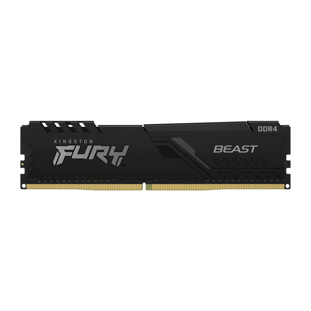 Kingston FURY Beast KF432C16BBK2/32 32GB (2x 16GB) DIMM System Memory, 3200MHz, DDR4, CL16, Black, Intel XMP