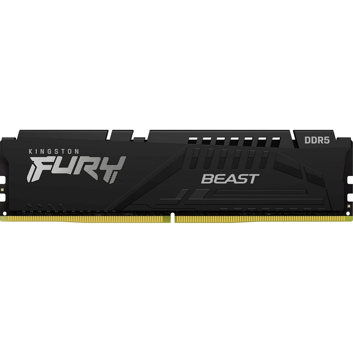 Kingston FURY Beast KF556C40BBK2-64 64GB (2x 32GB) DIMM System Memory, 5600MHz, DDR5, CL40, Black, Intel XMP