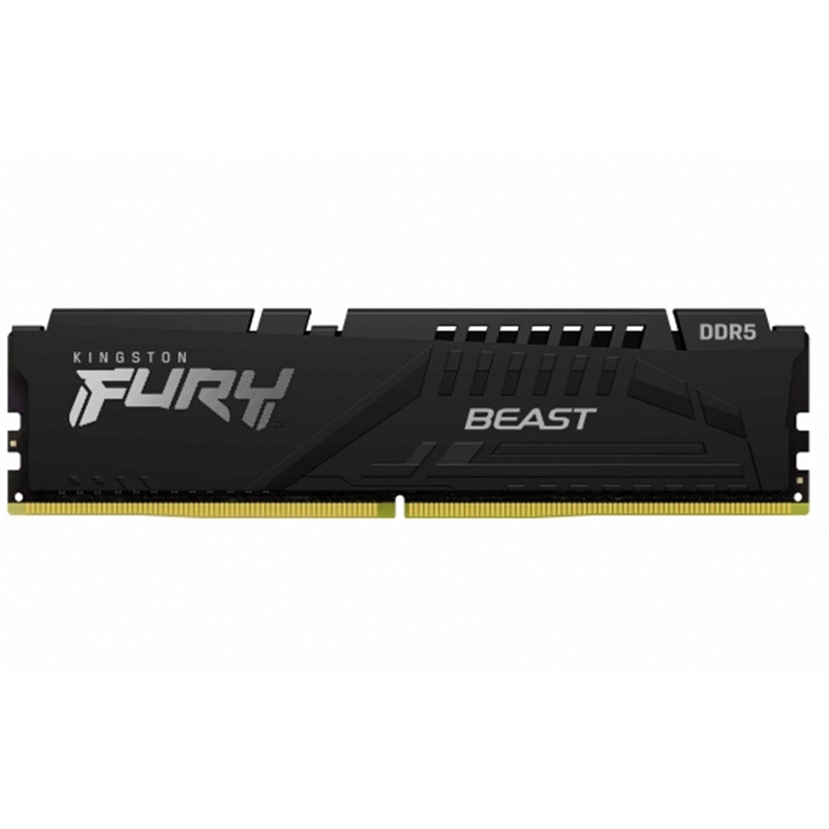 Kingston FURY Beast KF564C32BBEK2-32 32GB (2x 16GB) DIMM System Memory, 6400MHz, DDR5, CL32, Black, Intel XMP, AMD EXPO