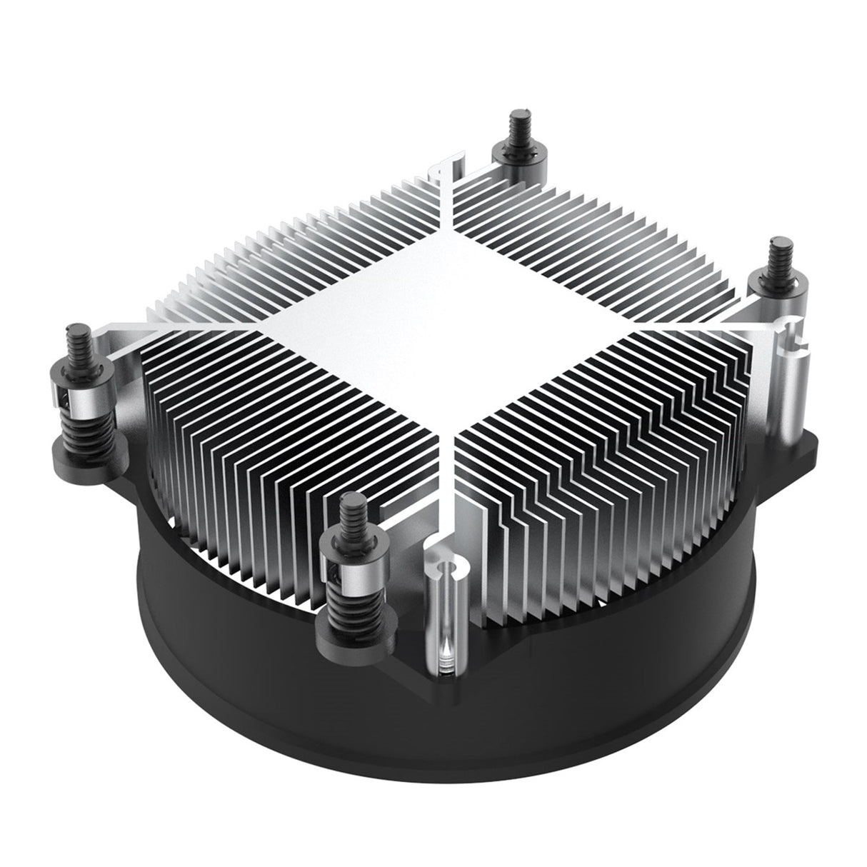 Low Profile CPU Cooler With 92mm PWM Fan For AMD Platform