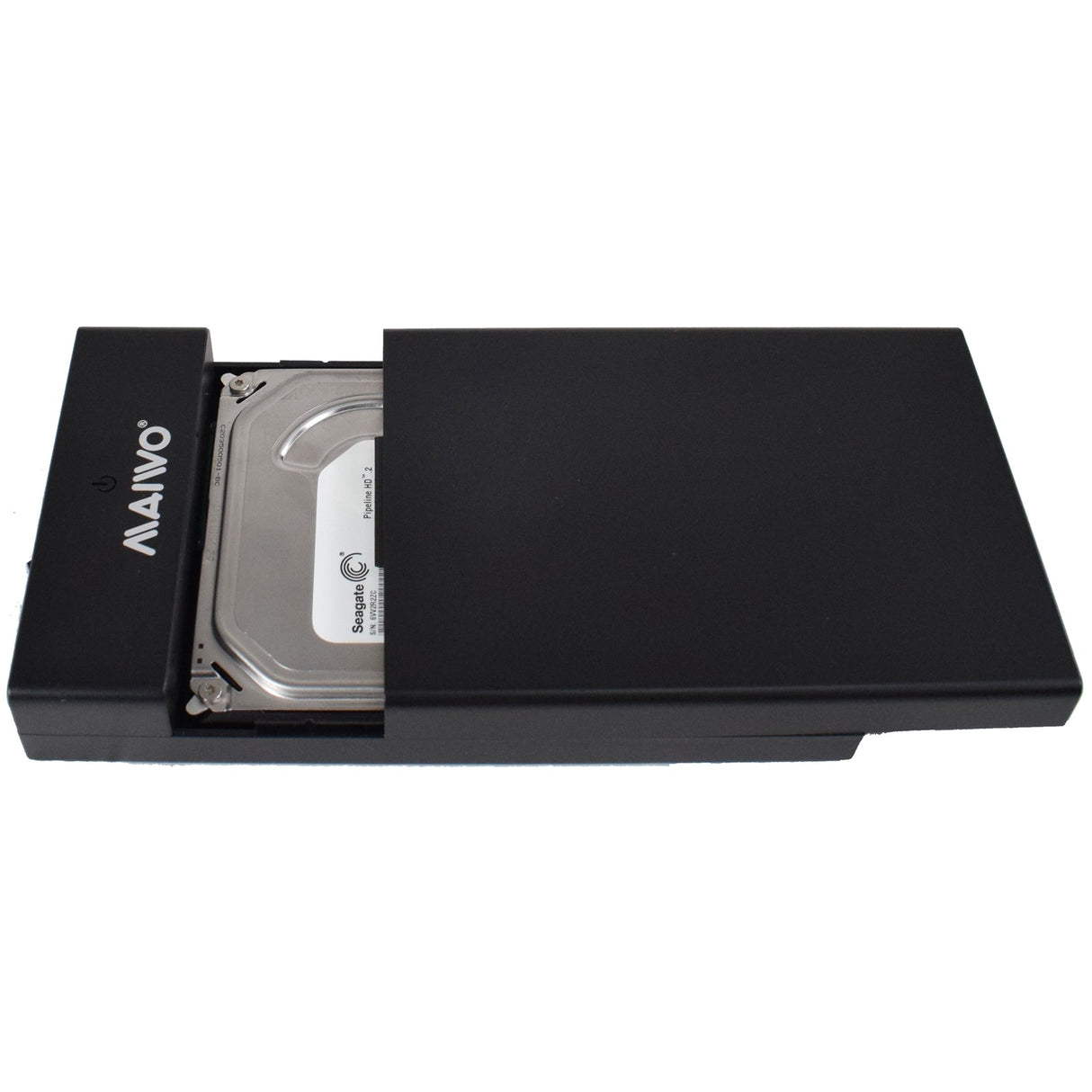 Maiwo USB 3.0 3.5" External Hard Drive Enclosure with Power Adapter