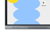 Samsung LH86WAFPLGC interactive whiteboard 2.18 m (86") 3840 x 2160 pixels Touchscreen Black, Grey