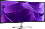 DELL Pro Plus P3425WE computer monitor 86.6 cm (34.1") 3440 x 1440 pixels Wide Quad HD LCD Black, Grey