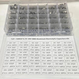 1500PCS SMD Chip Aluminium Electrolytic Capacitor Kit