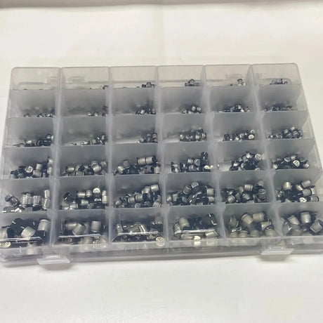 1500PCS SMD Chip Aluminium Electrolytic Capacitor Kit