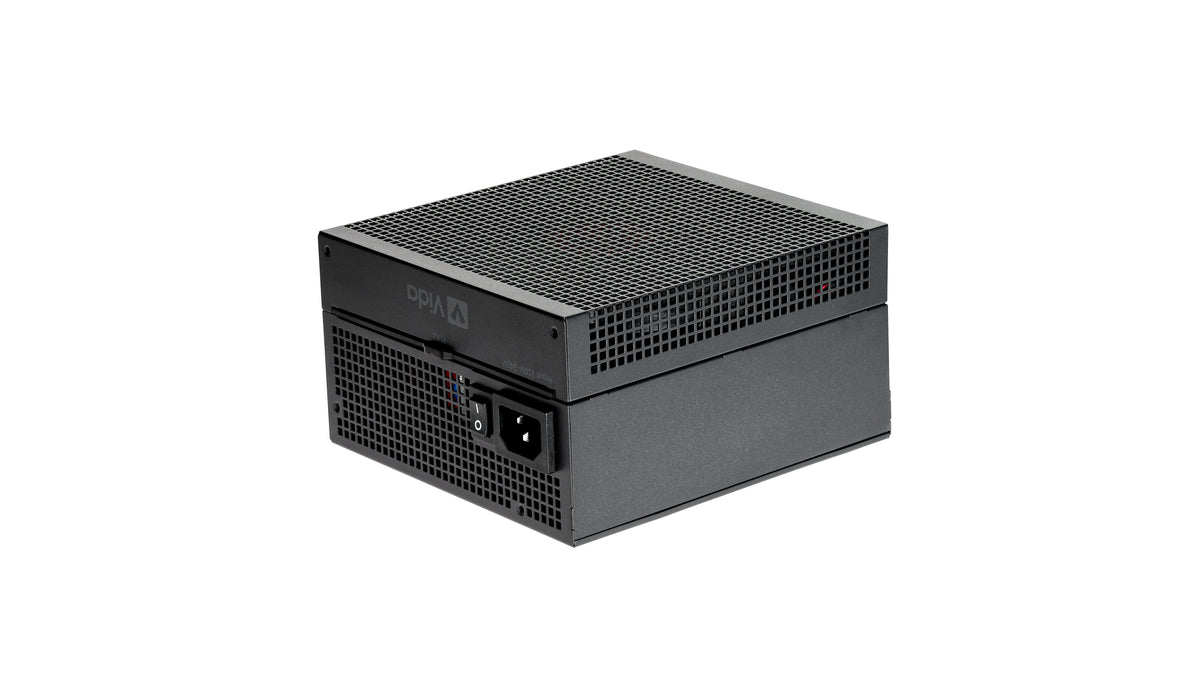 VIDA 850W Heracles Black ATX 3.1 Gaming PSU, 80+ Bronze, 14cm Ultra-Quiet FDM Fan, Flat Black Cables, PCIe 5.1, Power Lead Not Included power supply unit 24-pin ATX