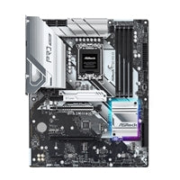 ASRock Z790 Pro RS Intel 1700 Socket Motherboard, ATX, 4x DDR5 Slots, 4x M.2 Sockets, Fitted I/O Shield, 2.5GbE LAN, 1x DisplayPort / 1x HDMI Port