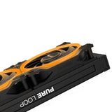 be quiet! Light Wings PWM High Speed Addressable RGB Fan, 120mm, 2500RPM, 4-Pin PWM Fan & 3-Pin ARGB Connectors, Black Frame, Black Blades, ARGB Lighting on Front & Rear