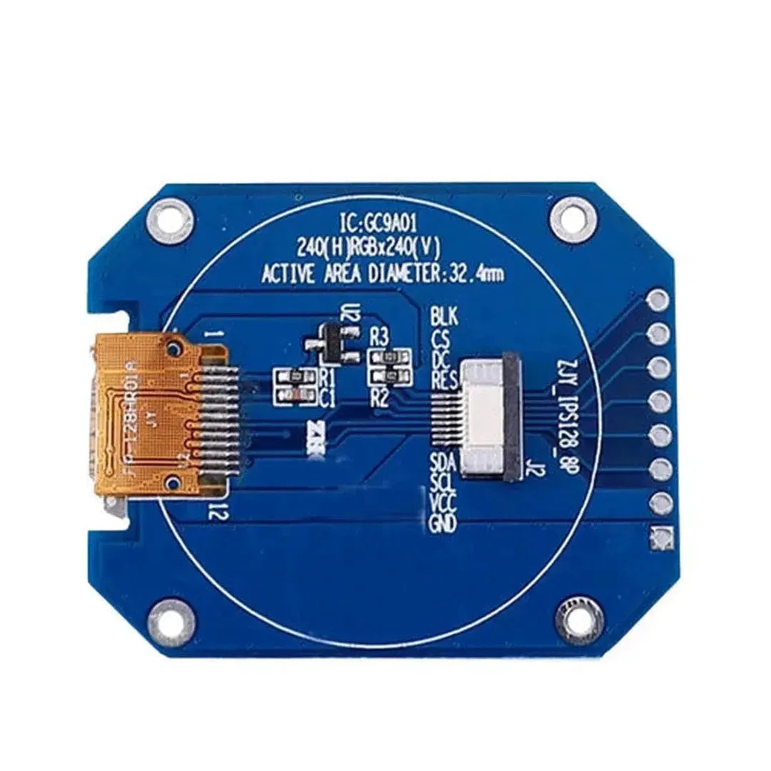 1.28 inch TFT Round LCD Module 1 2 3