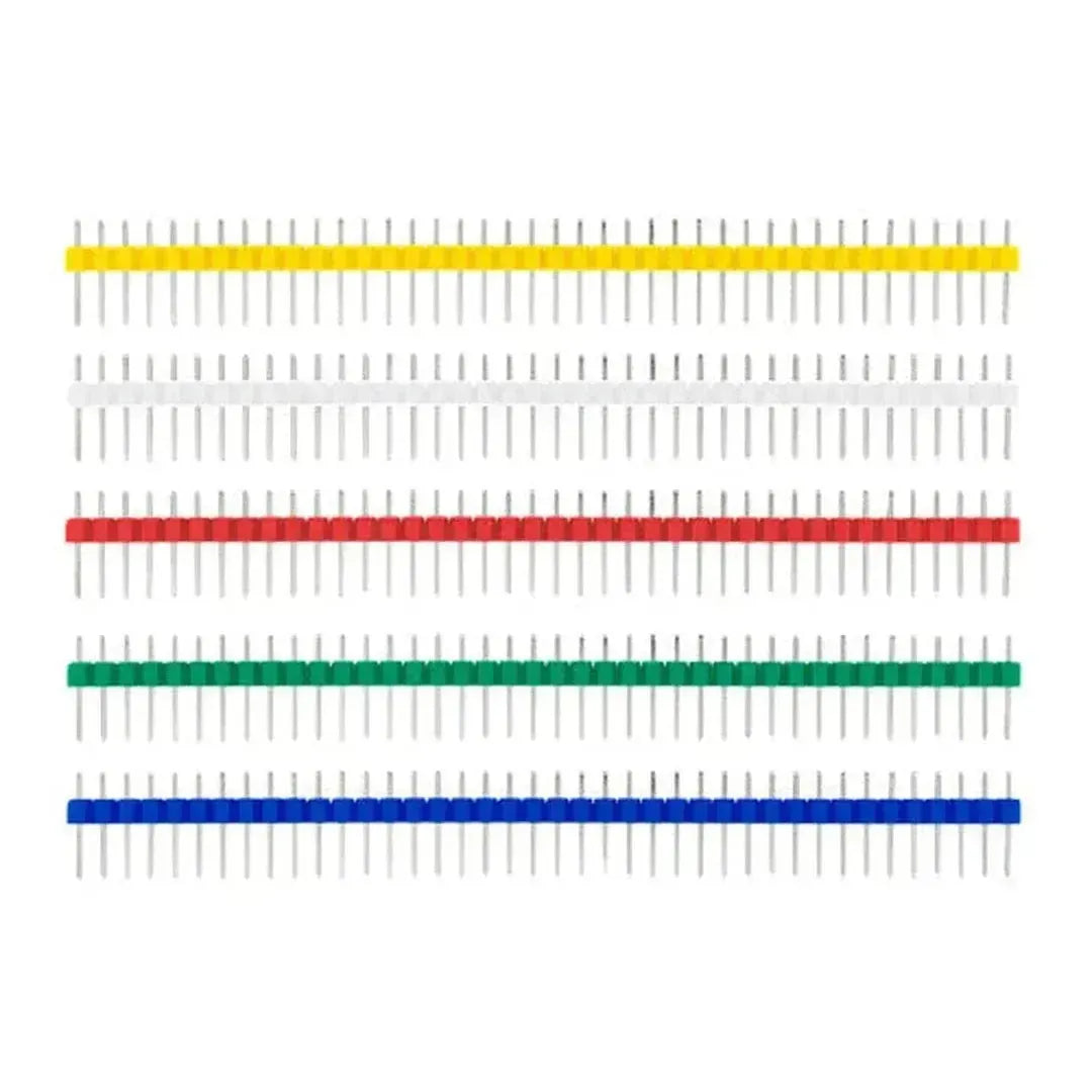 2.54mm Single Row Male Pin Headers 1 2 3