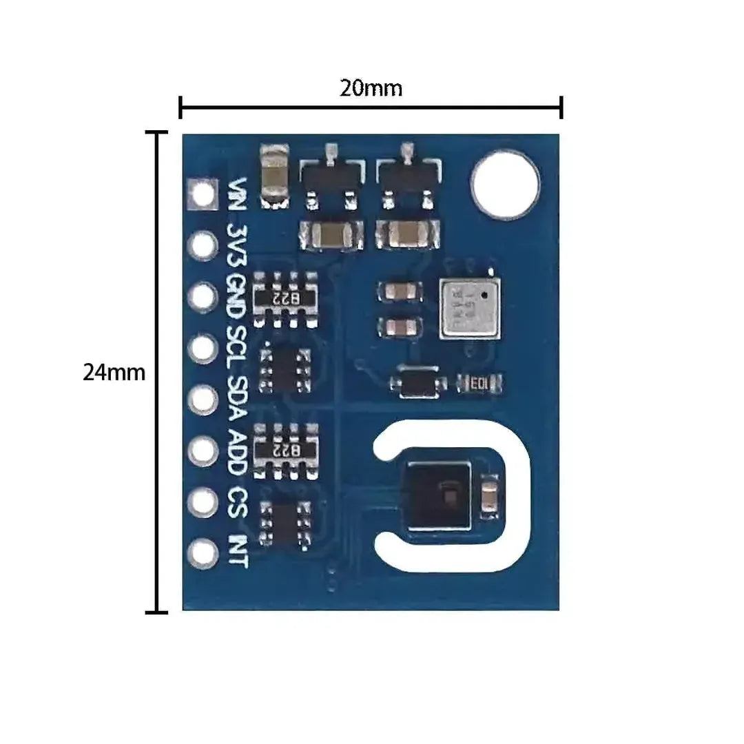 ENS160+AHT21 Air Quality Module 1 2 3 4 5 6 7