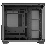 DeepCool CG530 Dual-Chamber Mid Tower Case, Tempered Glass Panels, Advanced Cooling Support, Exceptional Cable Management, Black