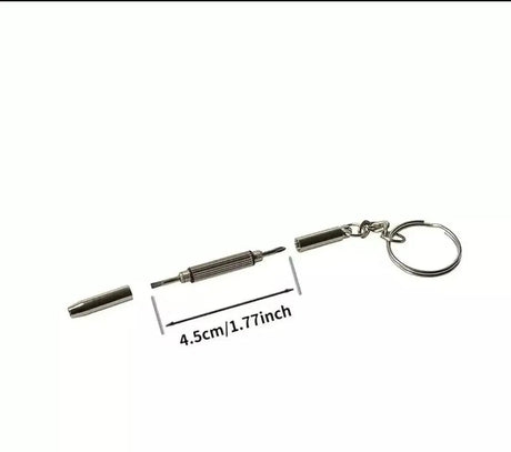 3 in 1 Mini Screwdriver keyring