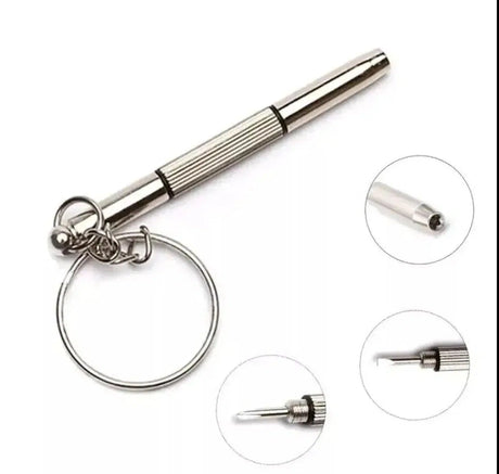 3 in 1 Mini Screwdriver keyring