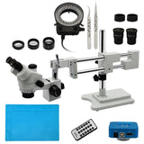 3.5X-90X Trinocular Stereo Microscope