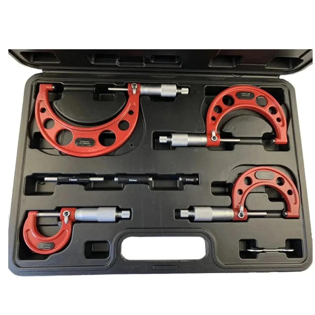 4 piece Micrometer Set