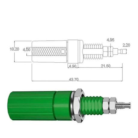 4mm Banana Socket Connector