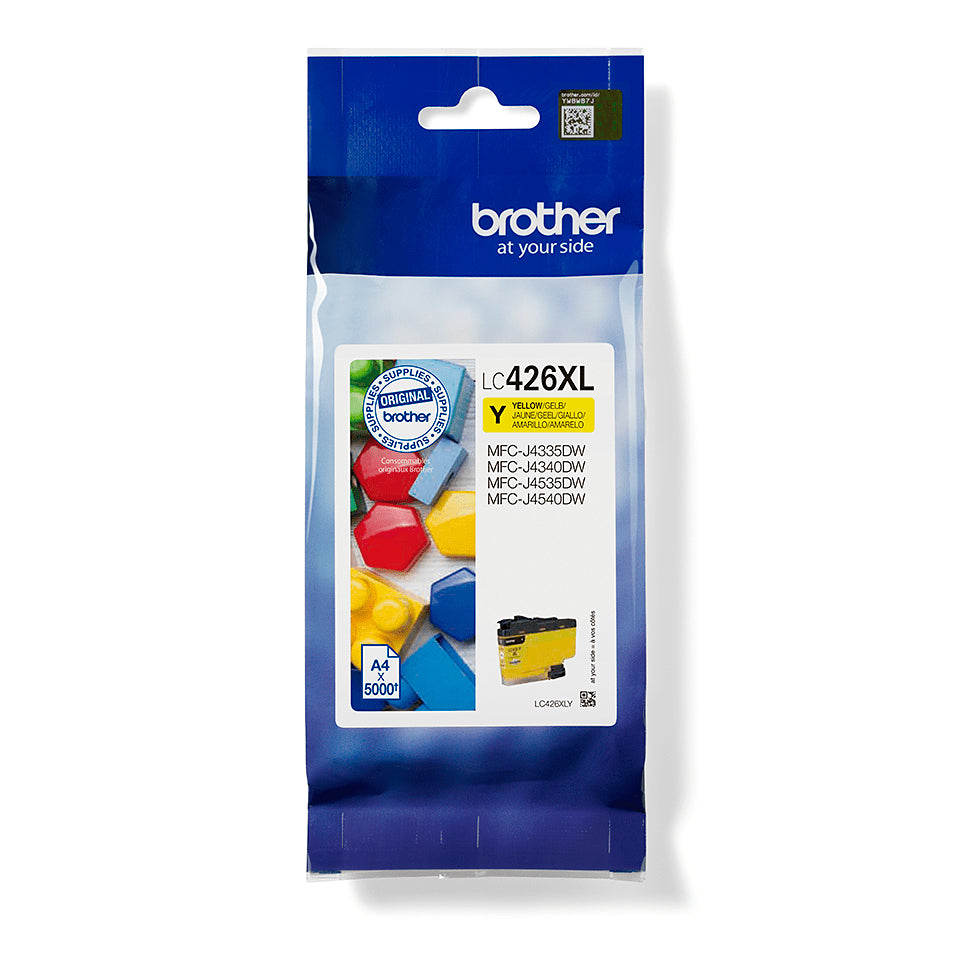 Brother LC-426XLY ink cartridge 1 pc(s) Original High (XL) Yield Yellow