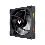 VIDA STEALTH REVERSE BLK ARGB FAN 120MM Computer case 12 cm Black 1 pc(s)