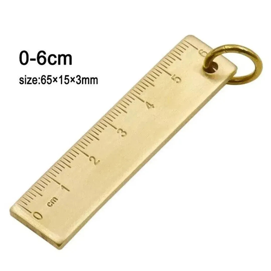 6cm Ruler Keyring Ruler 1