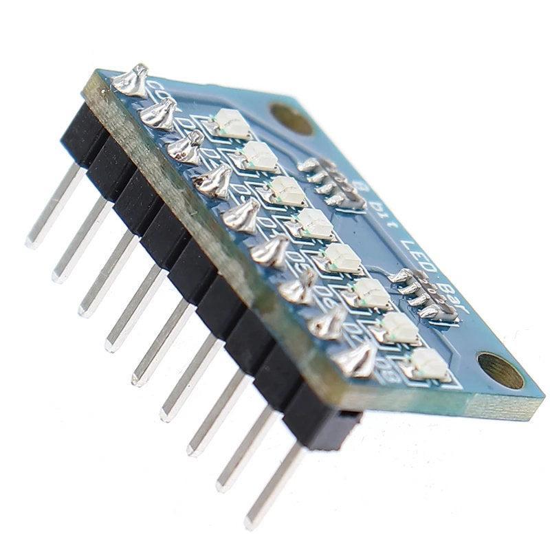 Circular Led Bargraph Module 8-Bit Red Common Cathode LED Bar Graph Module – 38-3D