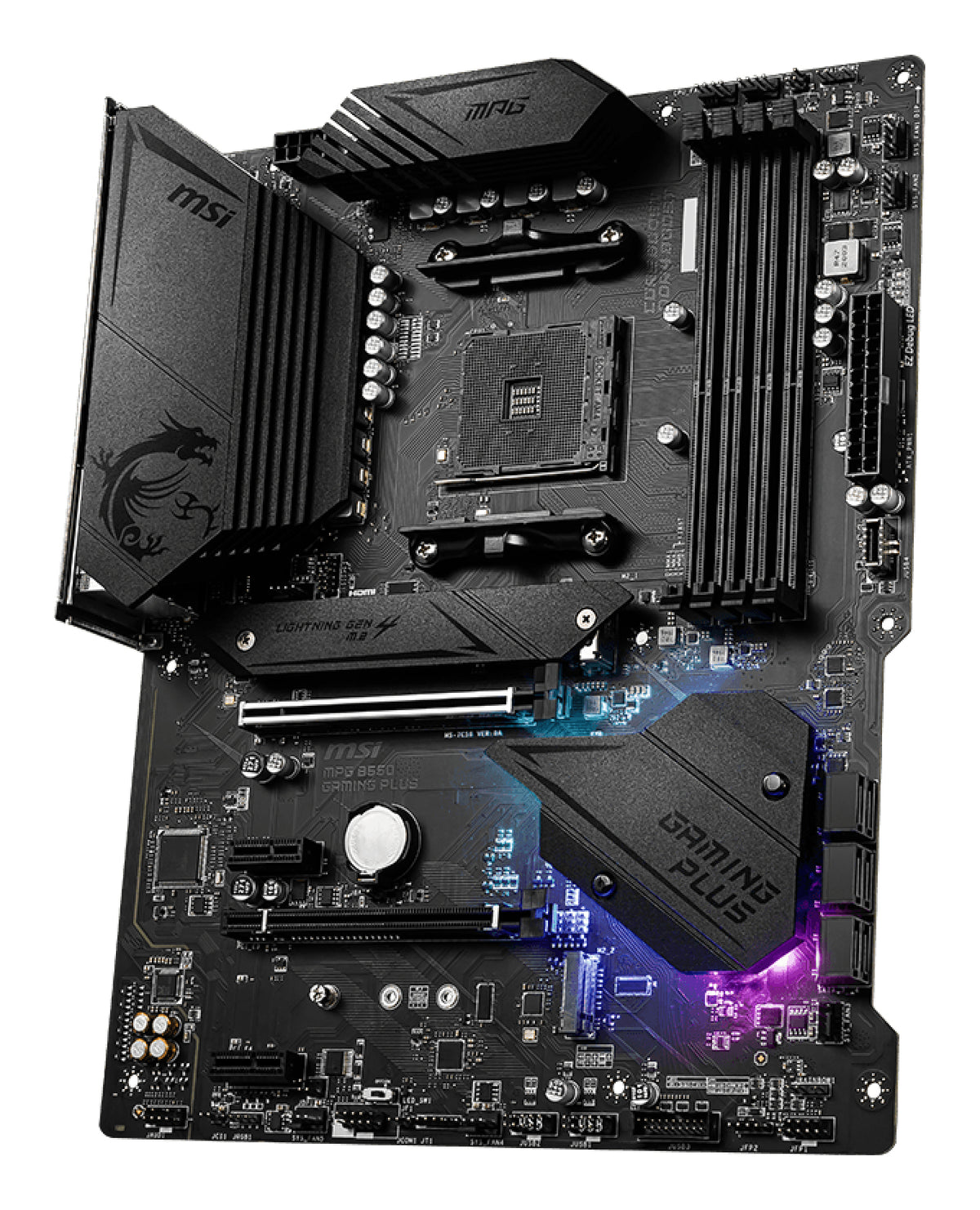 MSI MPG B550 Gaming Plus AMD B550 Socket AM4 ATX