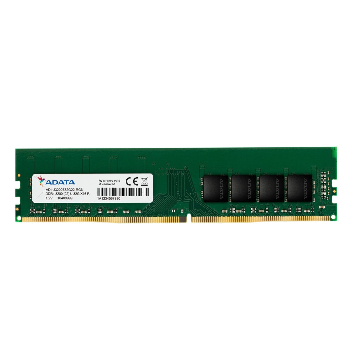 ADATA Premier AD4U320016G22-SGN 16GB (1x 16GB) DIMM System Memory, 3200MHz, DDR4, CL22