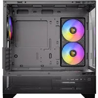ANTEC CX500M Micro Tower Gaming Case, Black, ARGB, 2 x USB 3.0 / 1 x USB Type-C, Tempered Glass Side Panel, Micro-ATX/ITX