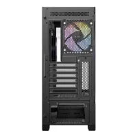 ANTEC CX700 Mid Tower Gaming Case, Black, 270 Full-View Tempered Glass, 3 x 120 mm ARGB PWM Fans, 1 x USB 3.0 / 1 x USB Type-C, ATX, Micro ATX, ITX
