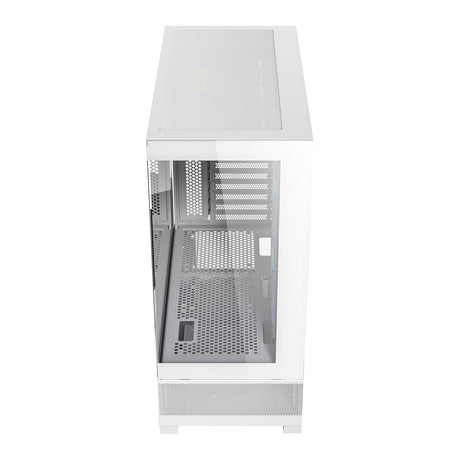 ANTEC CX700 Mid Tower Gaming Case, White, 270 Full-View Tempered Glass, 3 x 120 mm ARGB PWM Fans, 1 x USB 3.0 / 1 x USB Type-C, ATX, Micro ATX, ITX