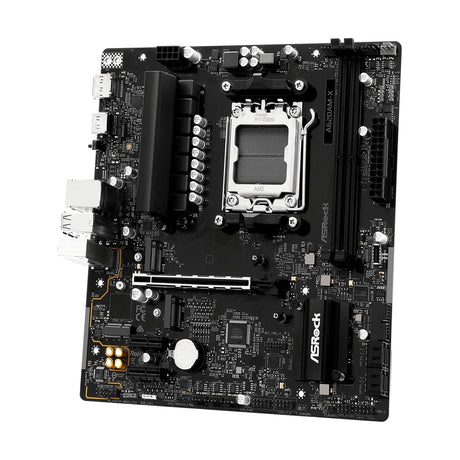 ASRock A620AM-X AMD Socket AM5 Motherboard, 2x DDR5 Slots, 2x M.2 Socket, 2.5GbE LAN, 1x HDMI Port / 1x Display Port