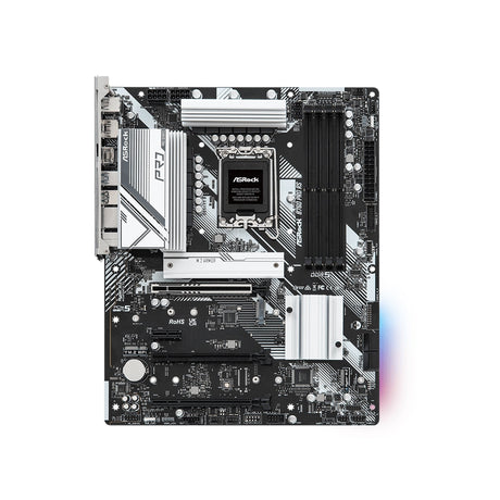 ASRock B760 PRO RS Intel 1700 Socket Motherboard, ATX, 4x DDR5 Slots, 3x M.2 Socket, Fitted I/O Shield, 2.5GbE LAN, 1x DisplayPort / 1x HDMI Port