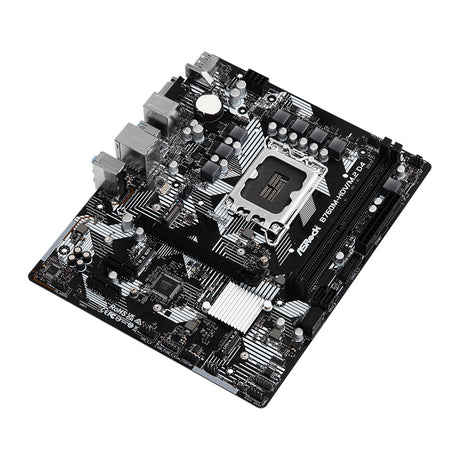 ASRock B760M-HDV/M.2 D4 Intel 1700 Socket Motherboard, Micro-ATX, 2x DDR4 Slots, 2x M.2 Sockets, GbE LAN, 1x D-Sub / 1x DisplayPort / 1x HDMI Port