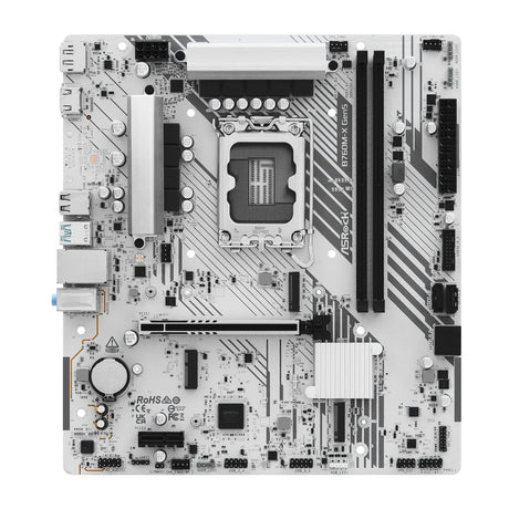 ASRock B760M-X Gen5 Intel 1700 Socket Motherboard, Micro-ATX, 2x DDR5 Slots, 2x M.2 Socket, 2.5GbE LAN, 1x DisplayPort / 1x HDMI Port
