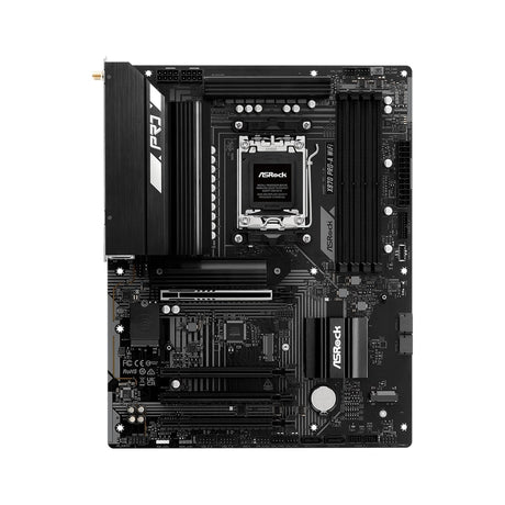 ASRock X870 Pro-A WiFi AMD AM5 Socket Motherboard, 4 x DDR5 Slots, 3x M.2 Socket, 2.5GbE LAN, Wi-Fi 7, 1x HDMI Port / 2x USB-C (USB4)
