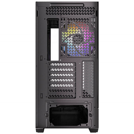 Antec C7 ARGB Mid Tower Tempered Glass PC Gaming Case - Black, 3x 120mm & 1x 140mm ARGB Fans, USB 3.2 Gen2, EATX/ATX/mATX/mITX Support