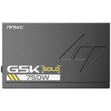 Antec GSK ATX3.1 750W Power Supply V2 - 80 PLUS Gold, Full Modular, PCIe 5.1, JP Capacitors, Zero RPM Manager, 7-Year Warranty