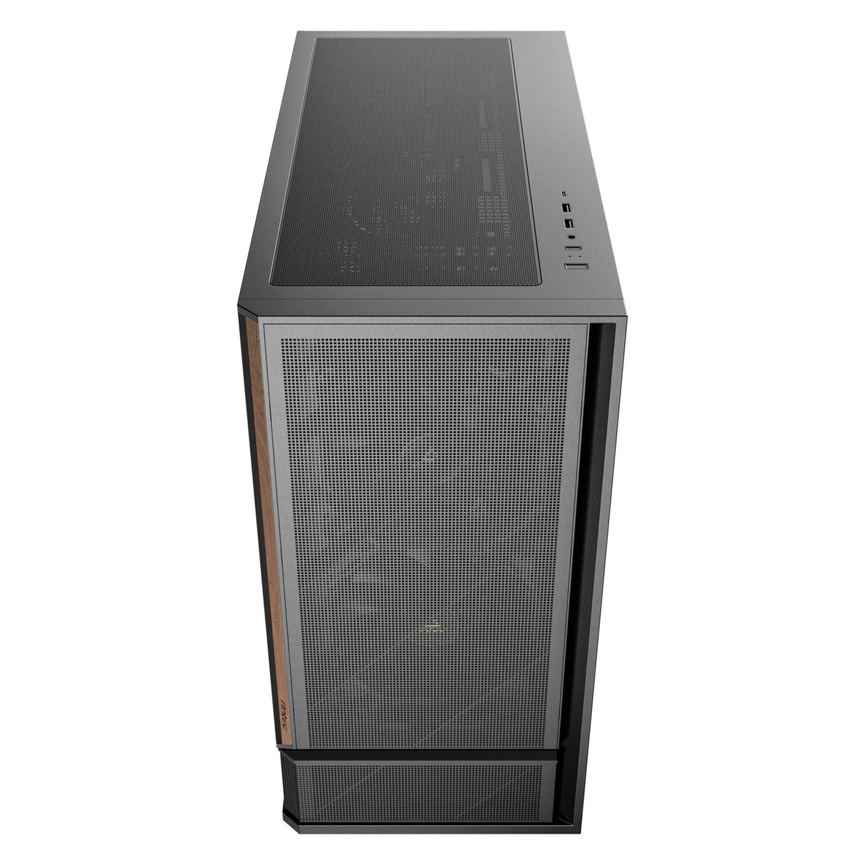 Antec P30 Air Mid-Tower ATX Gaming Case, High-Airflow Mesh Front, Support for 360 mm Radiator, Tempered Glass Side Panel, USB-C & Five Pre-Installed Fans