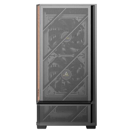 Antec P30 Air Mid-Tower ATX Gaming Case, High-Airflow Mesh Front, Support for 360 mm Radiator, Tempered Glass Side Panel, USB-C & Five Pre-Installed Fans